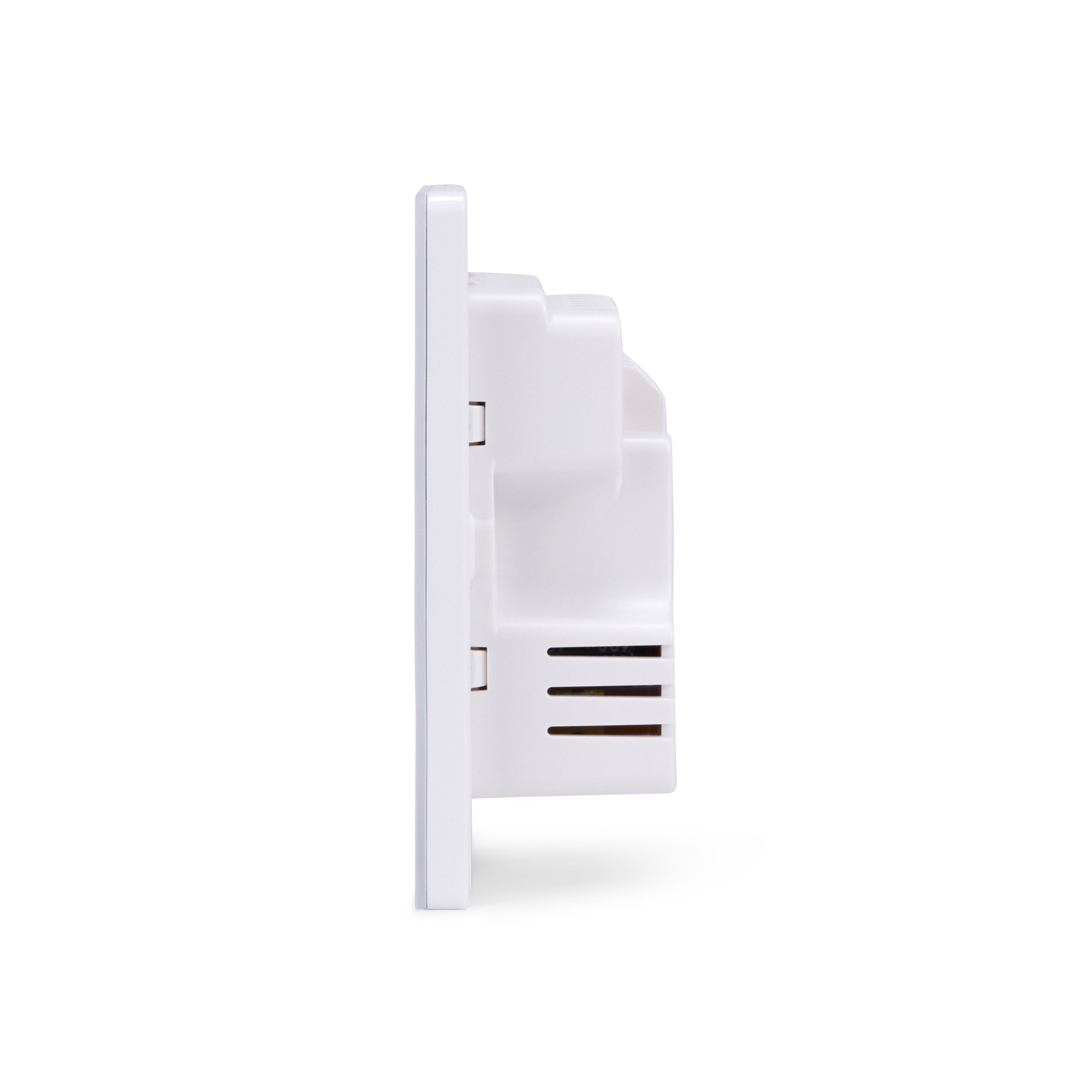 NSW100 2 Gang Smart Light Switch – White Touch Glass