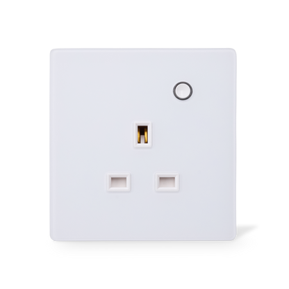NSO100 1 Gang Smart Socket – Grey Glass