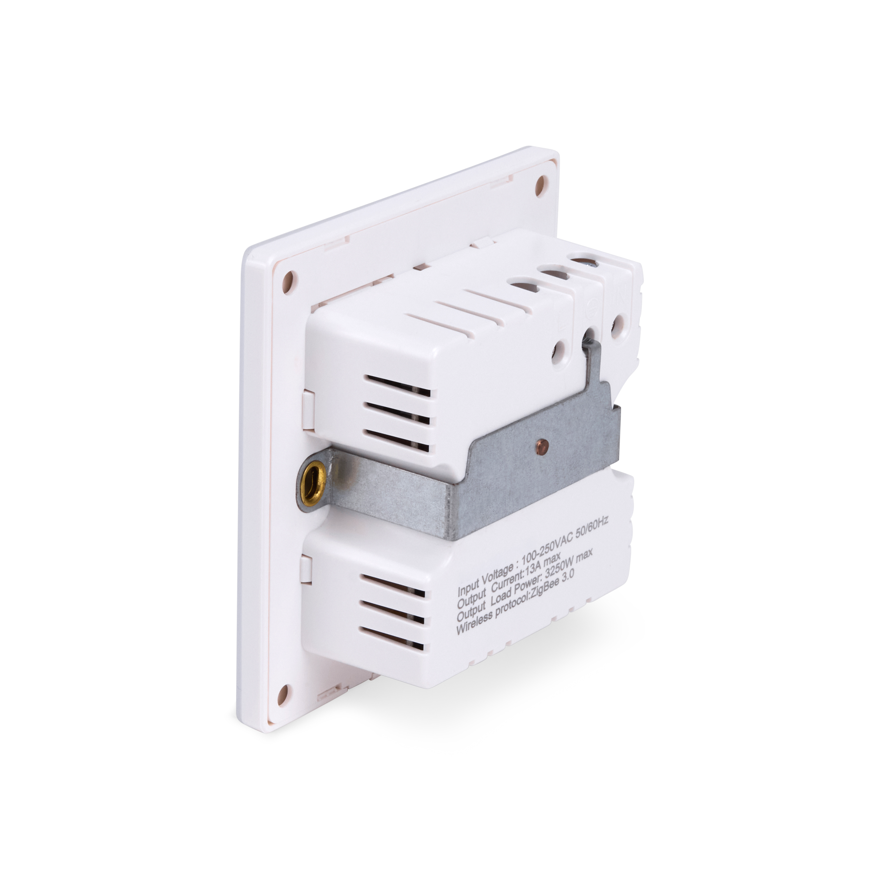 NSO100 1 Gang Smart Socket – Grey Glass