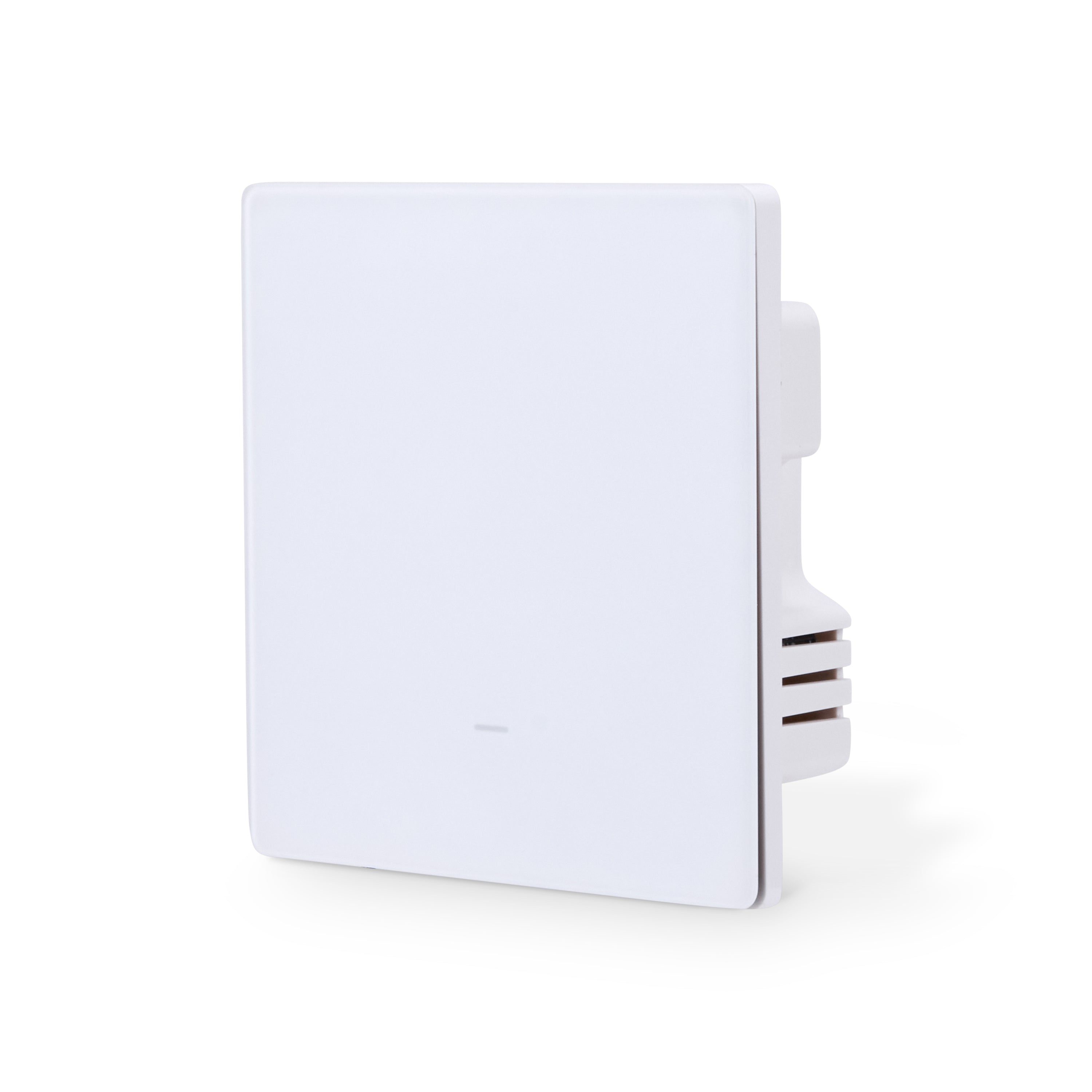 NSW100 1 Gang Smart Light Switch – White, Glass Finish