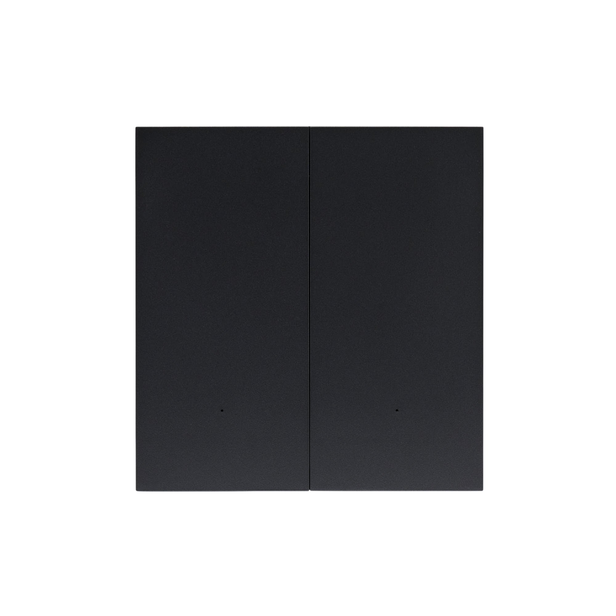 NSW100 2 Gang Smart Light Switch – Grey, Plastic Finish