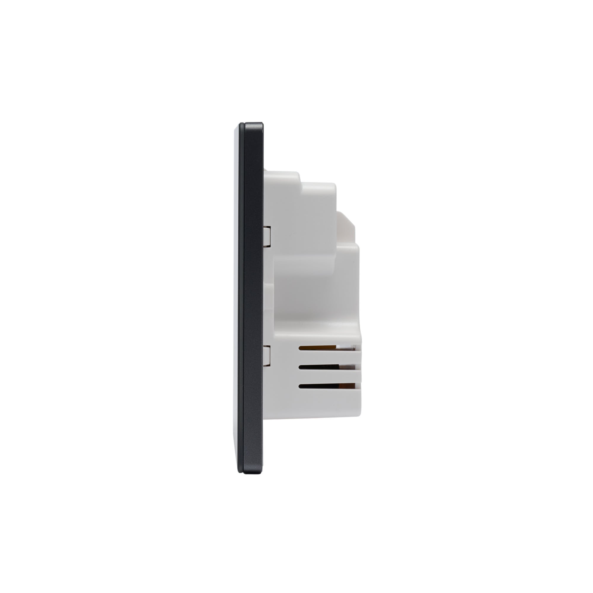 NSW100 2 Gang Smart Light Switch – Grey Touch Glass